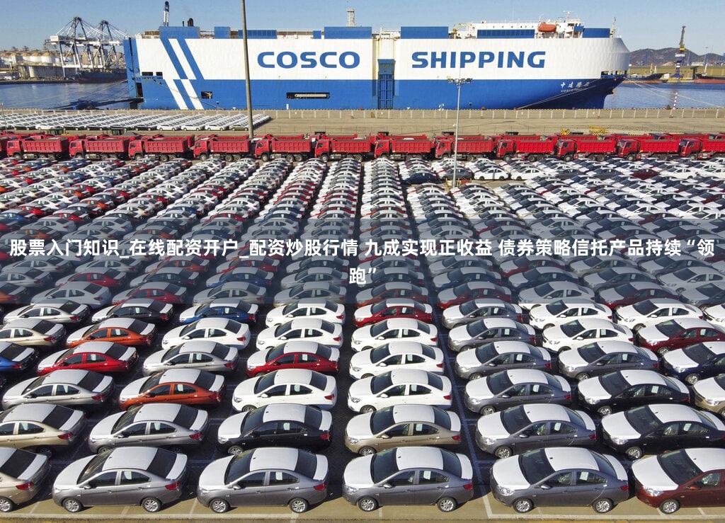 股票入门知识_在线配资开户_配资炒股行情 九成实现正收益 债券策略信托产品持续“领跑”