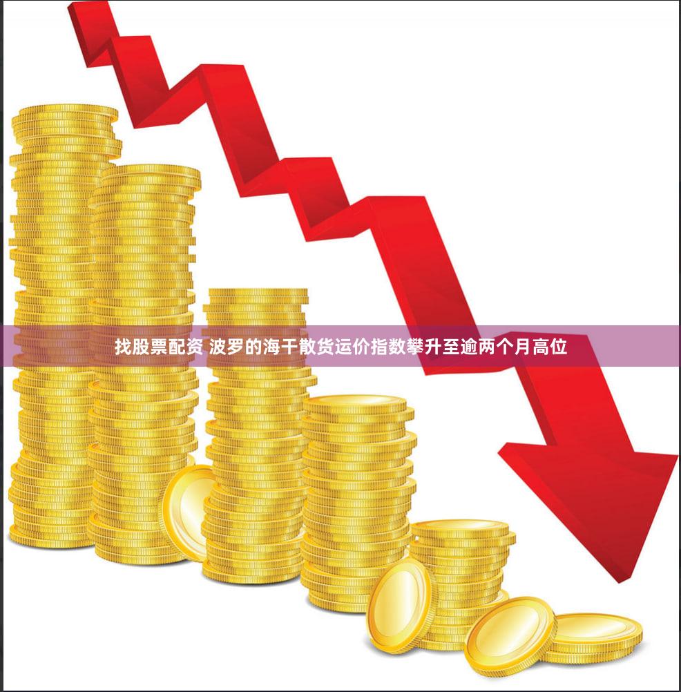 找股票配资 波罗的海干散货运价指数攀升至逾两个月高位